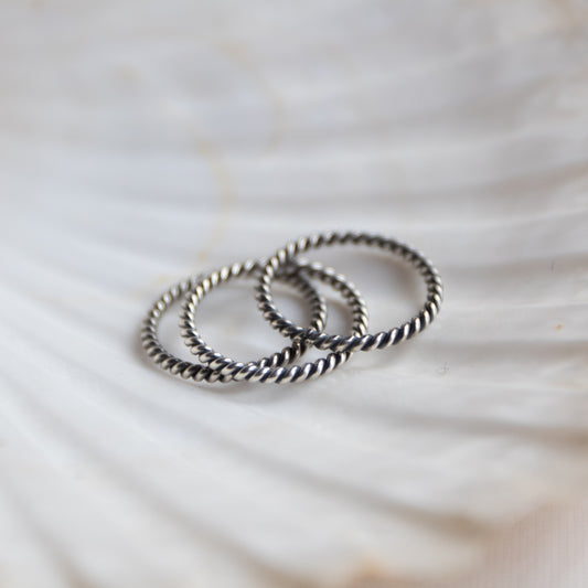 Twistdraad aanschuifring