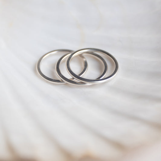 Vlakke aanschuifring