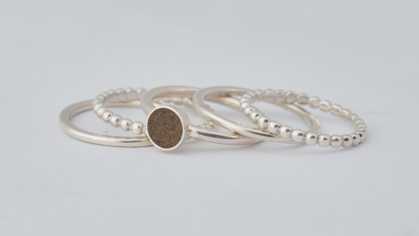 Zand aanschuifring 6mm