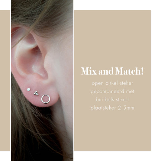 Openring 6x1mm steker set